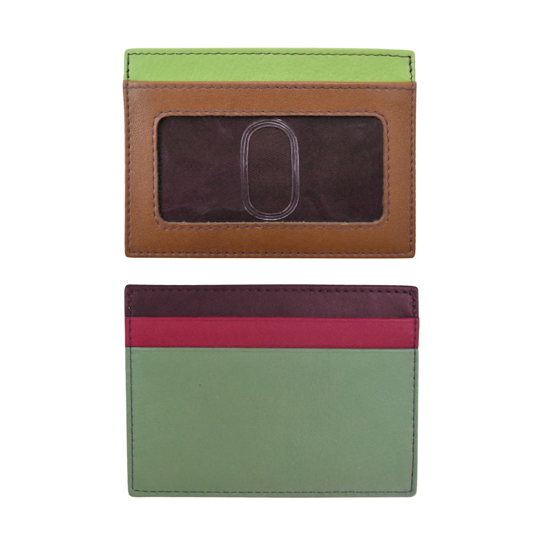Leather I.D. and Credit Card Holder
