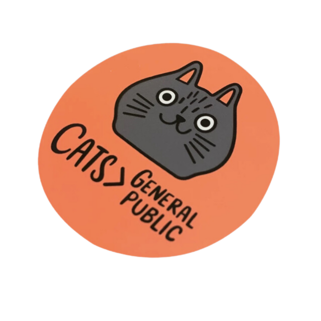 Cats > General Public Sticker