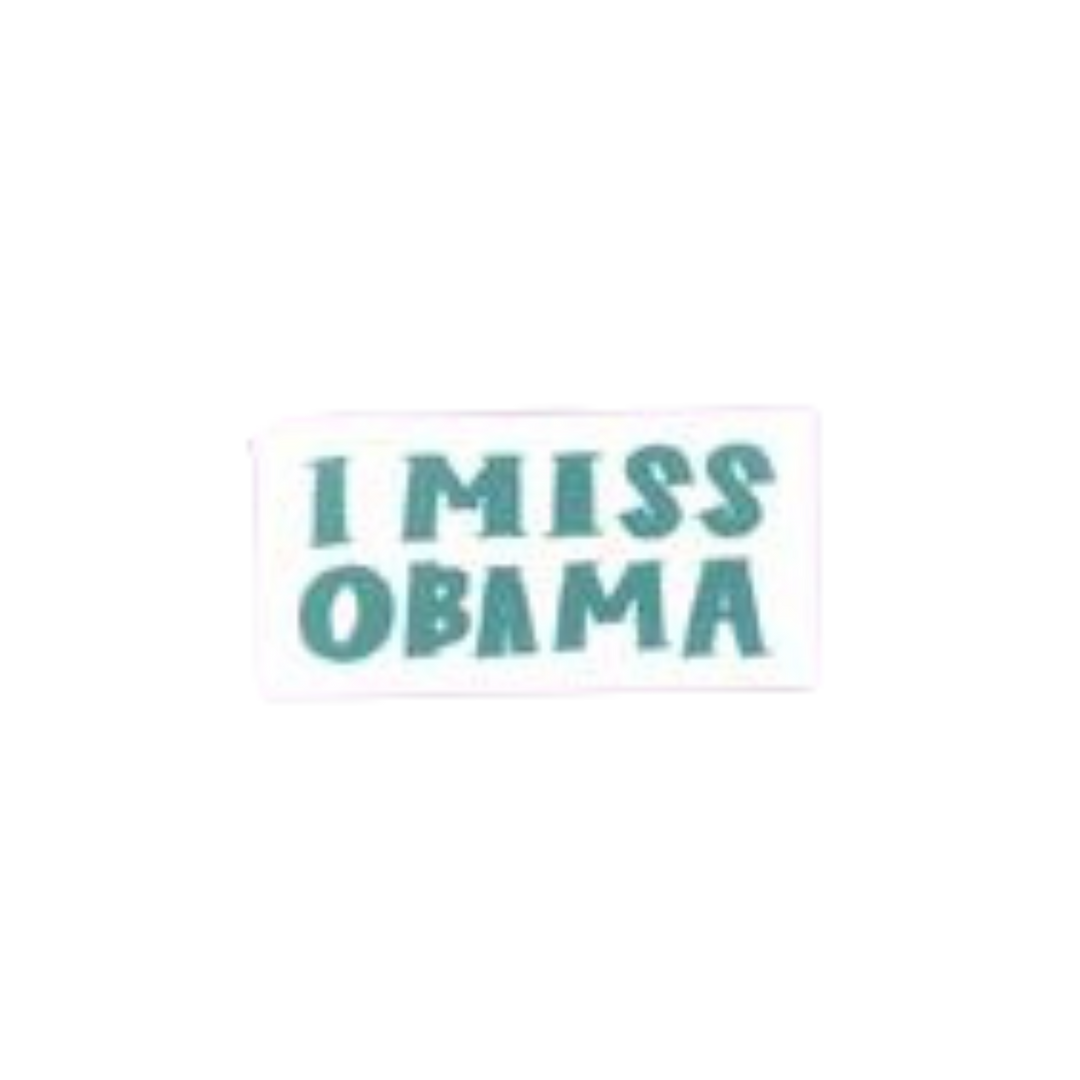 I Miss Obama sticker