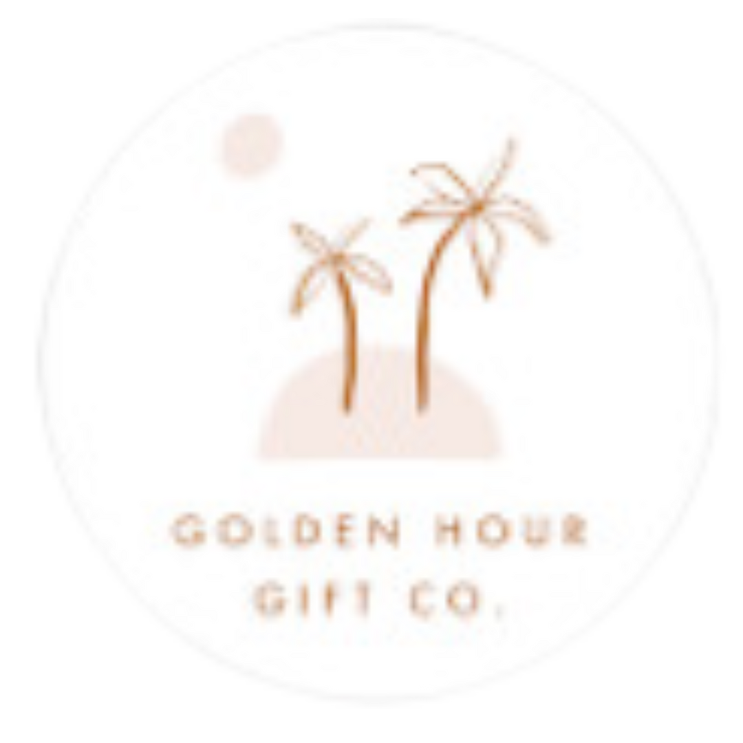 Golden Hour Gift Co Round Sticker