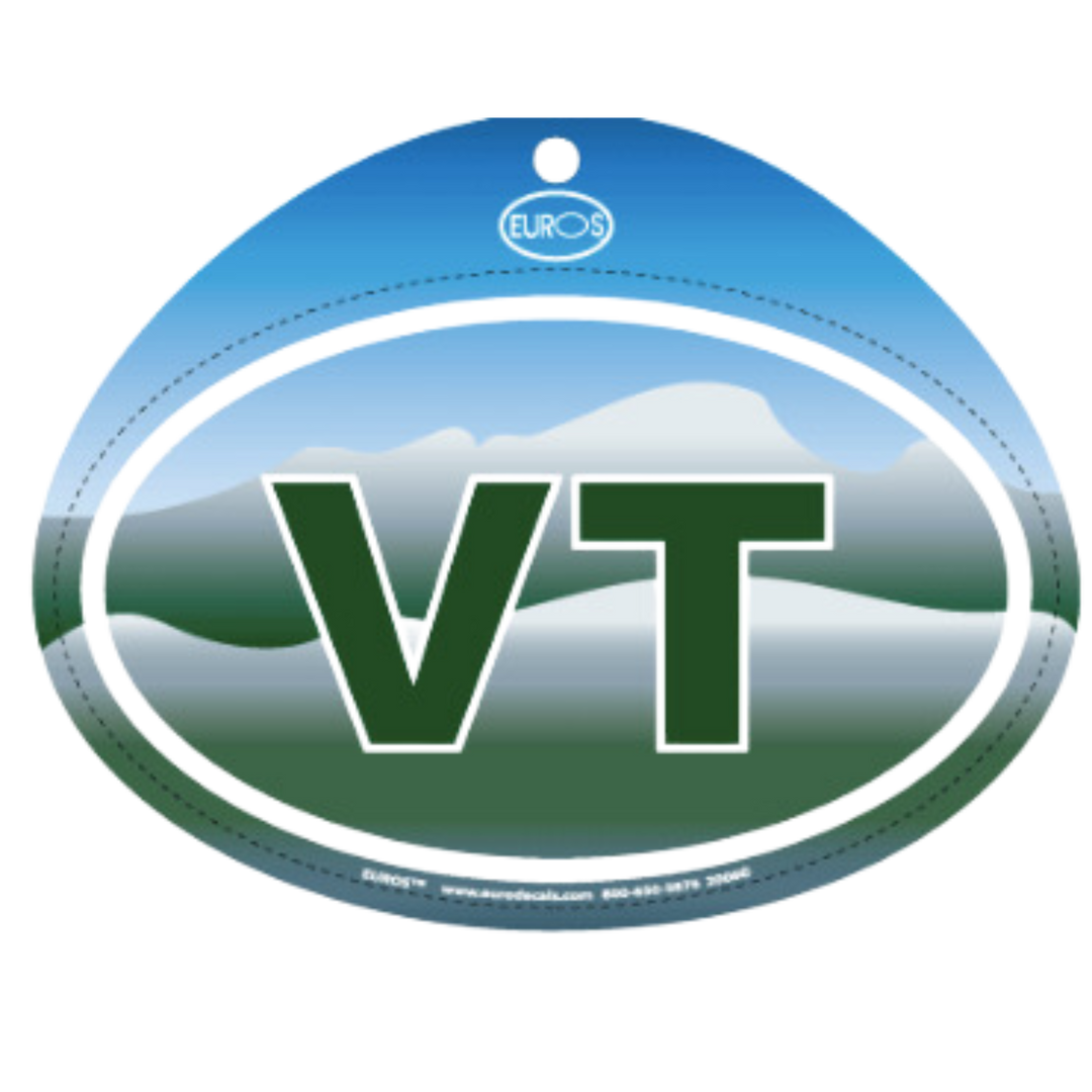 VT Mountains Sticker