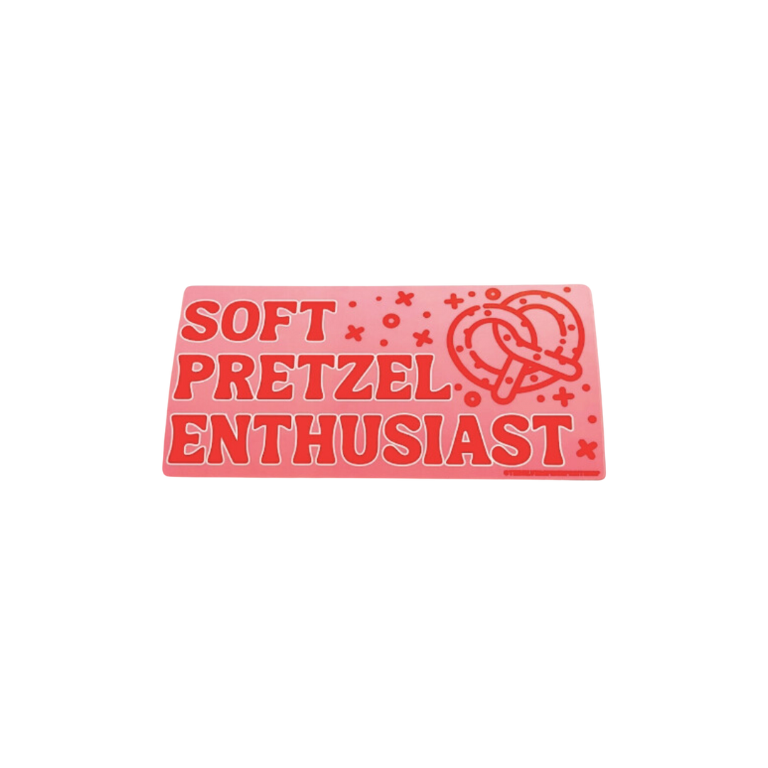 Soft Pretzel Enthusiast Bumper Sticker