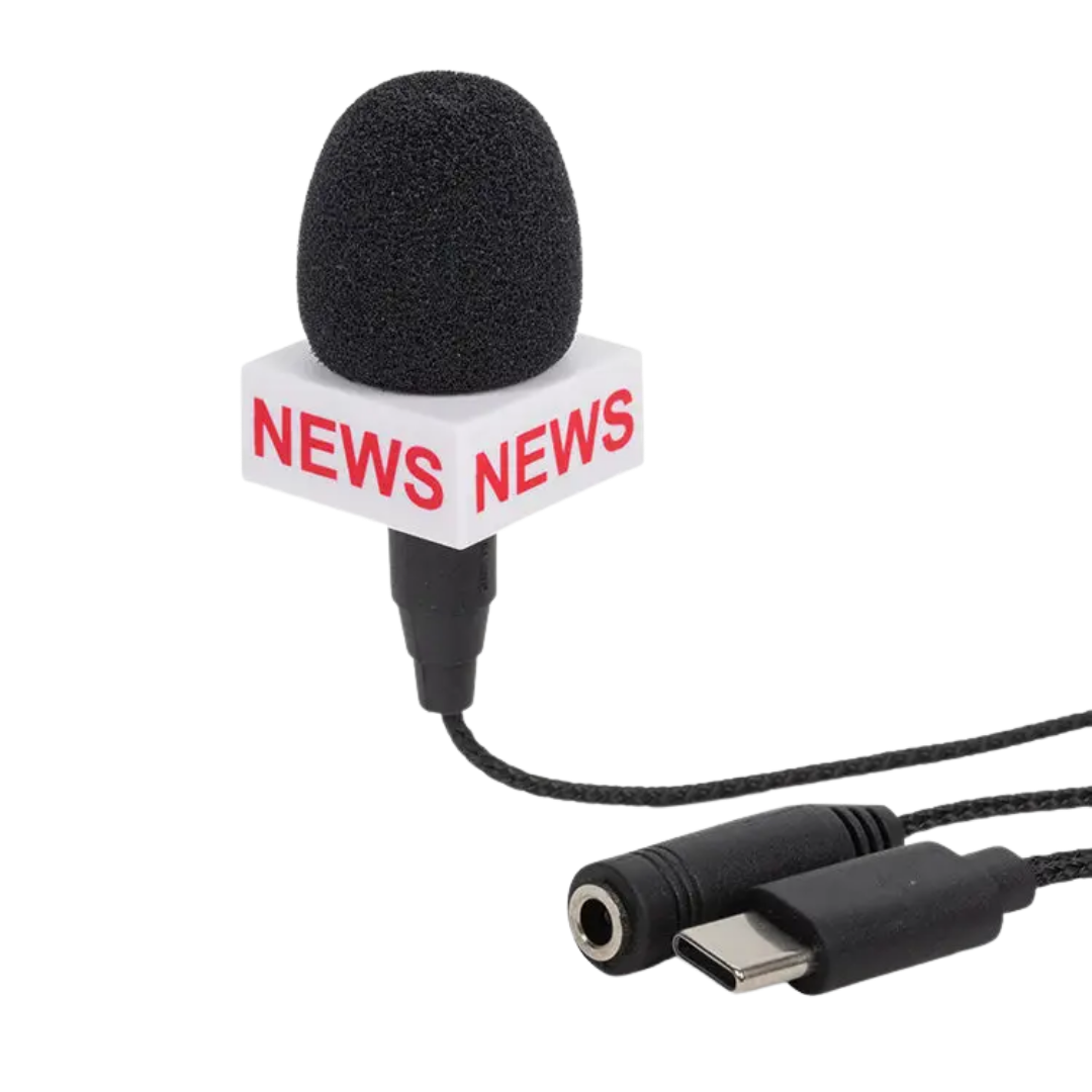 Breaking News Mini Microphone
