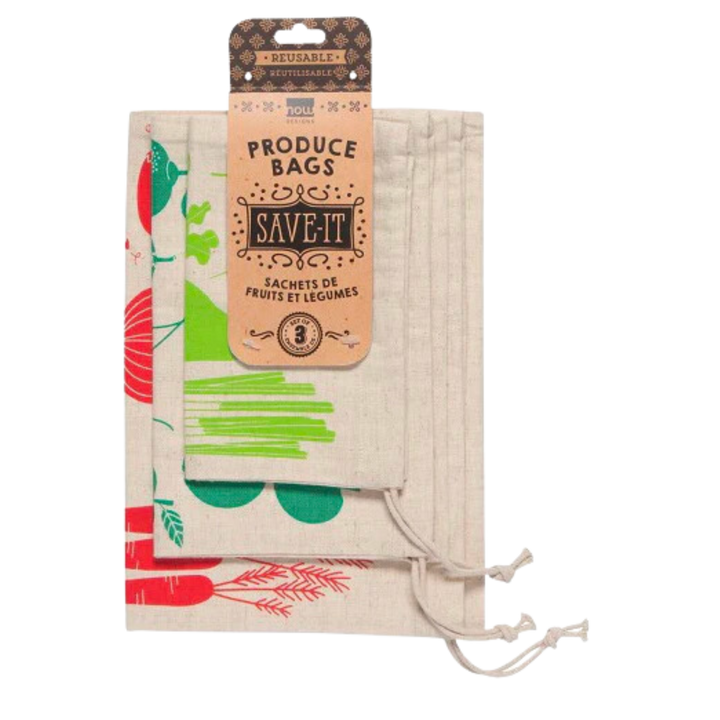 Produce Bags - Set of 3
