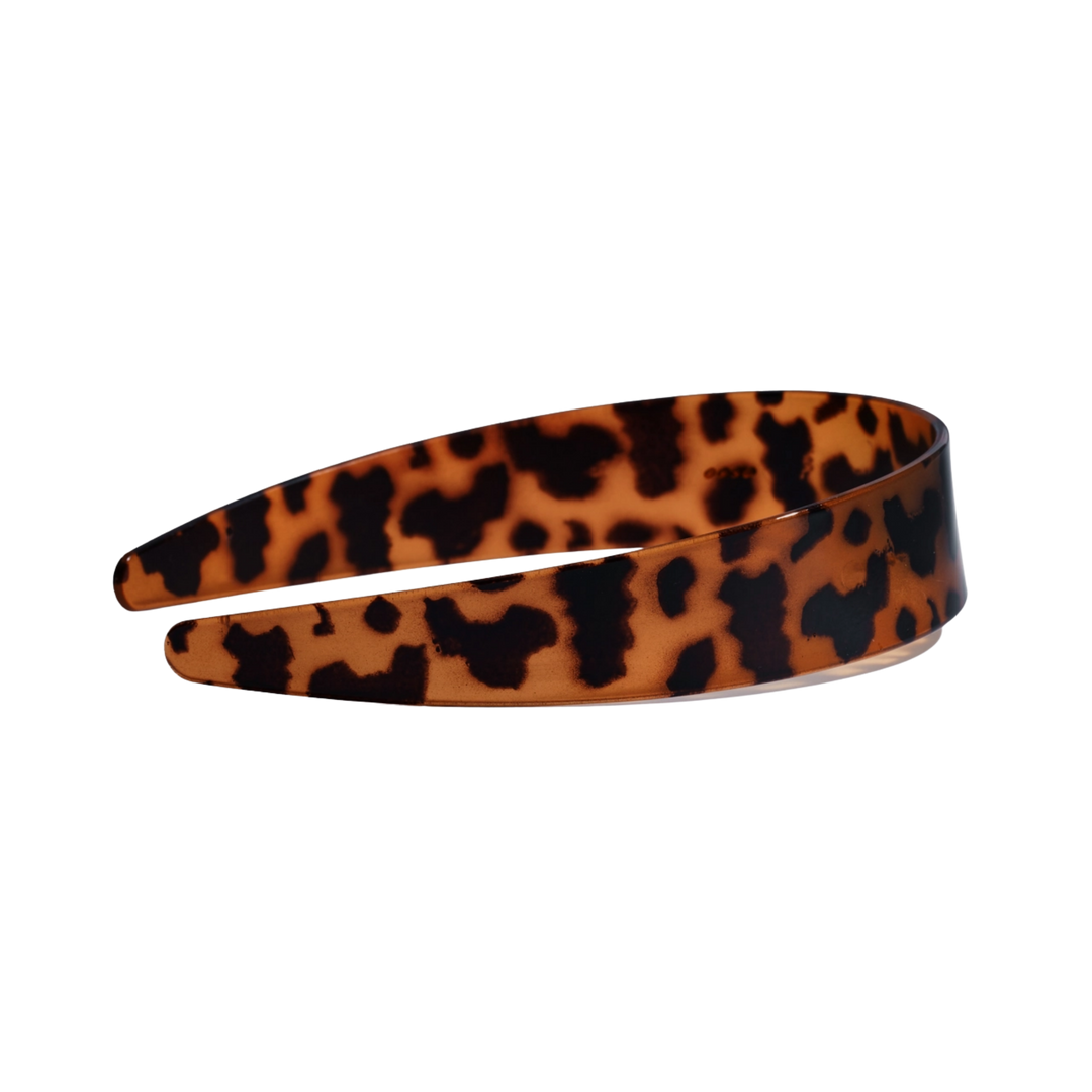 Recycled Plastic Wide Headband - Tort