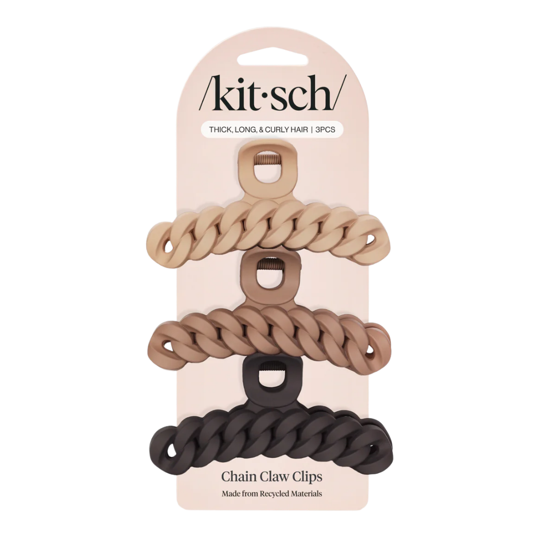 Chain Claw Clips 3pc Set