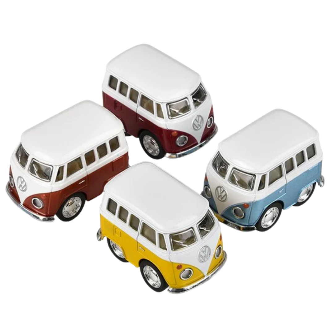 Volkswagen Mini Bus Toy (Classic Colors)
