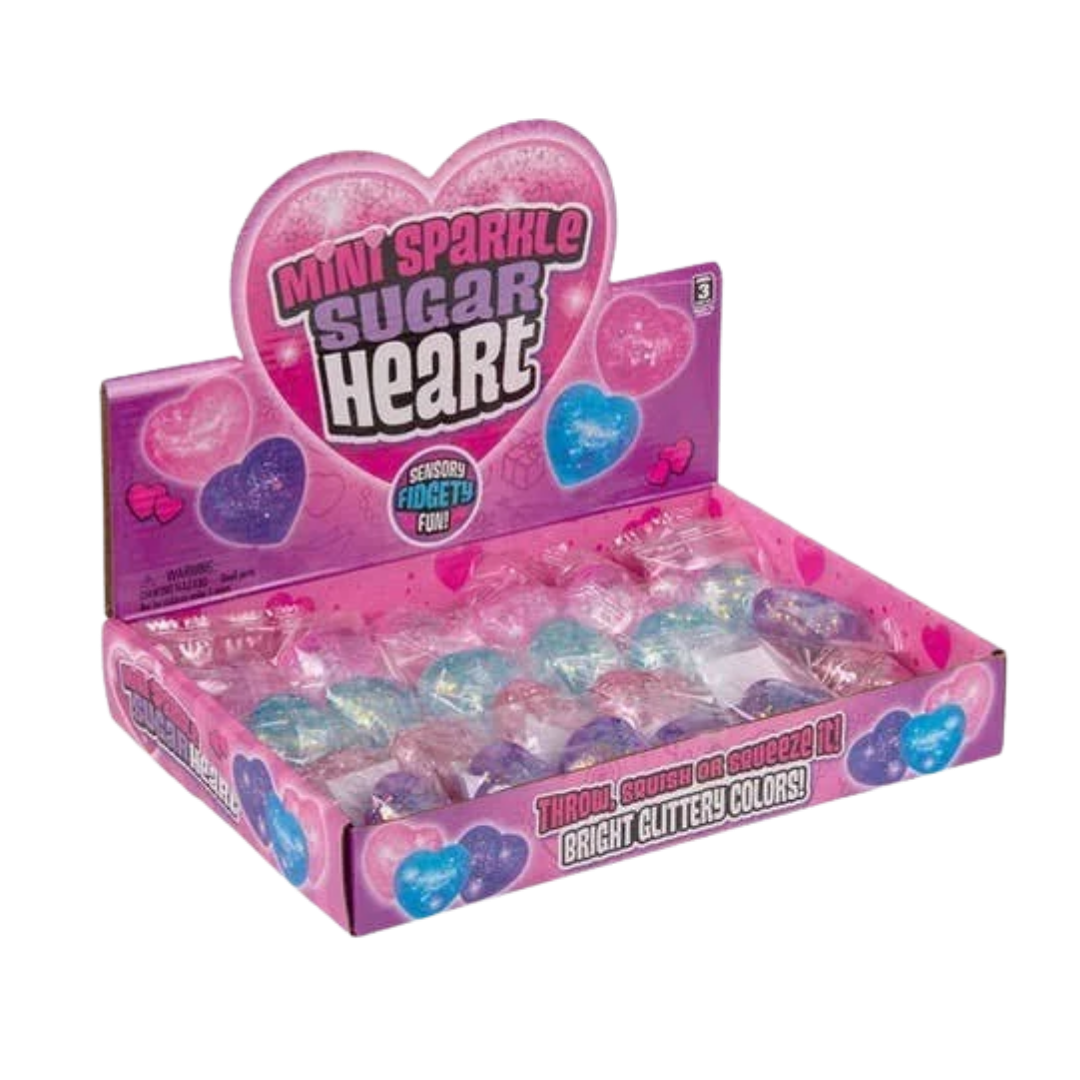 Mini Sparkle Sugar Heart