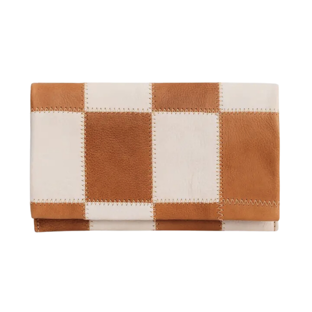 Leather Patch Wallet
