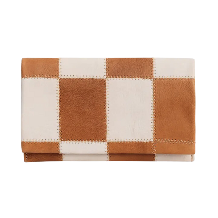 Leather Patch Wallet