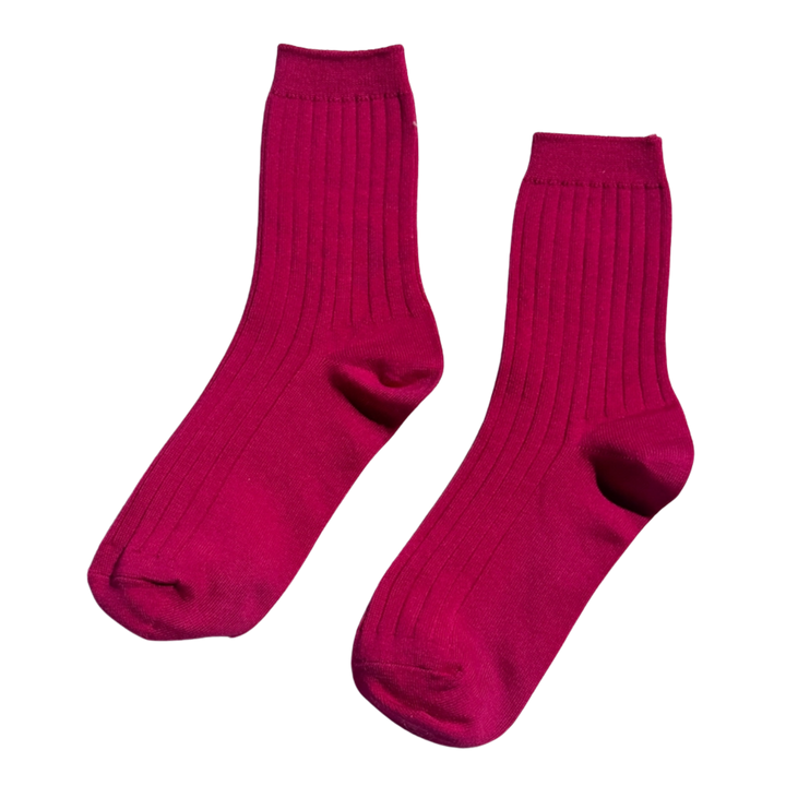 Her Socks - Mercerized Combed Cotton Rib