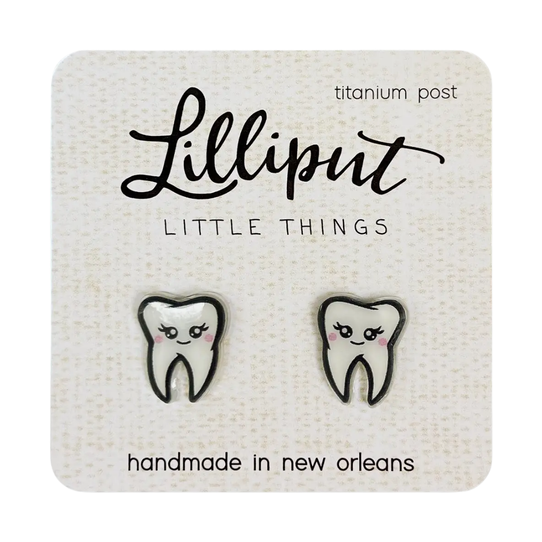 Kawaii Tooth Earrings