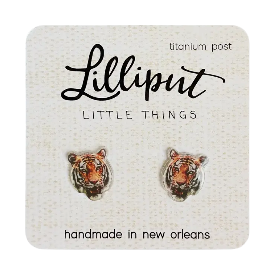 Tiger Earrings