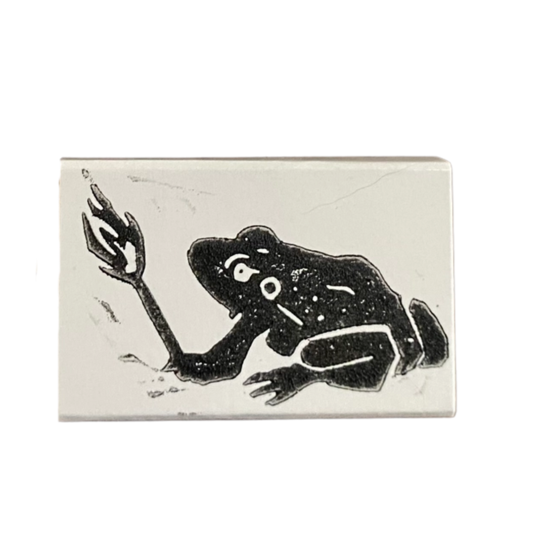 Hand-Printed Matchbox