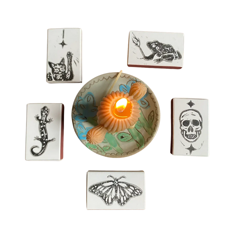 Hand-Printed Matchbox