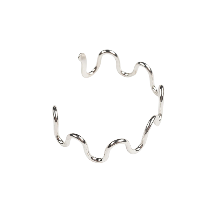 Curvy Cuff Silver