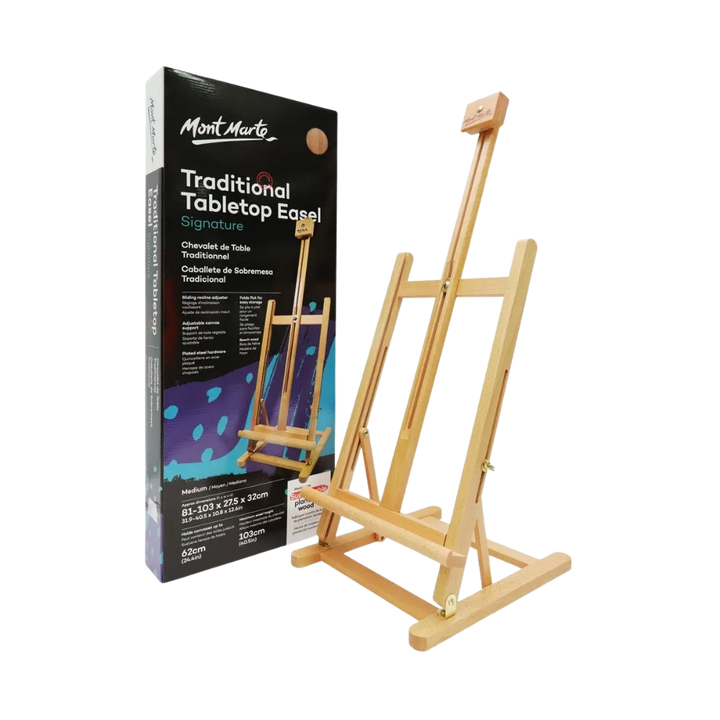Traditional Tabletop Easel Signature - Medium