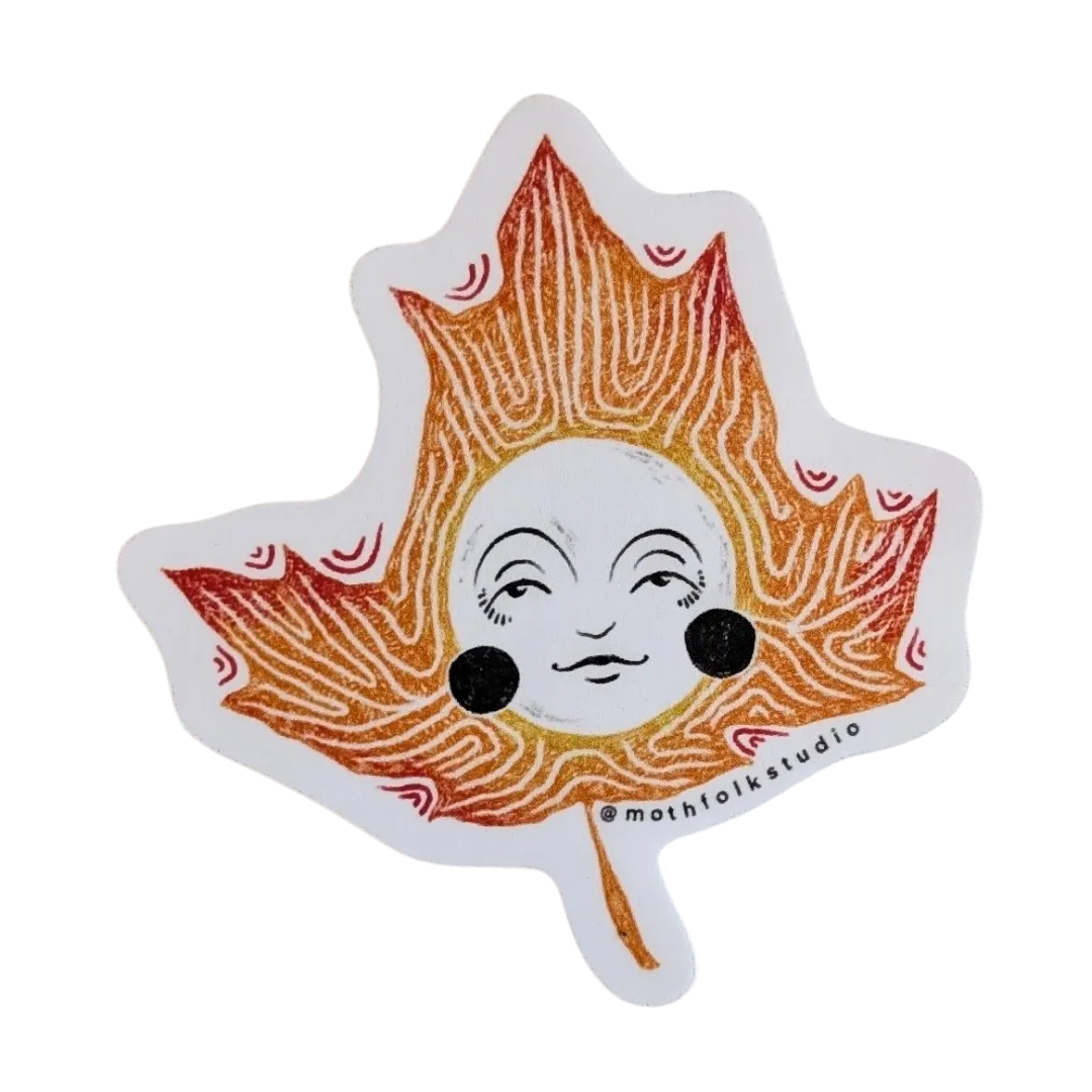 "Maple Leaf" Sticker
