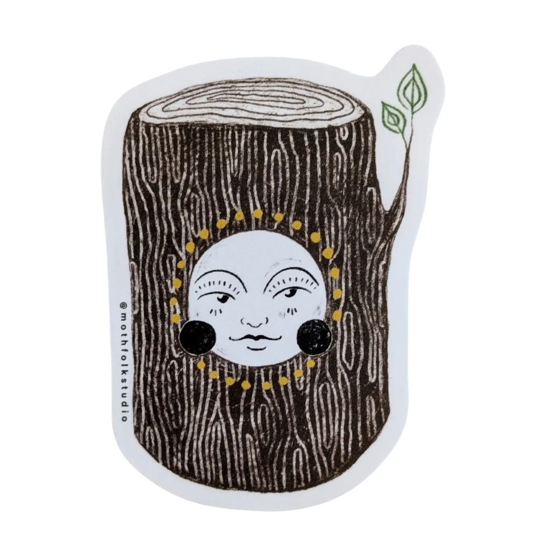"Stump" Sticker