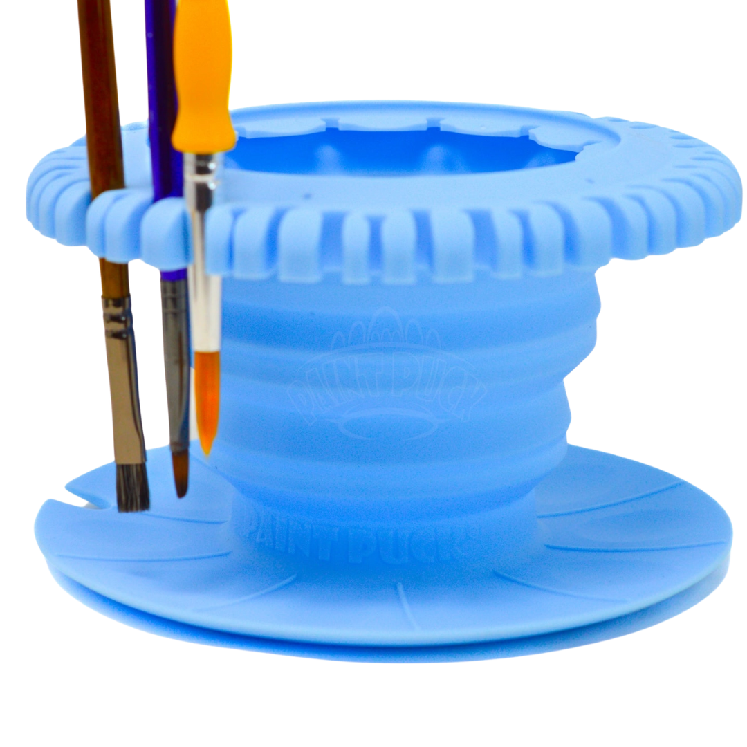 Collapsibowl™ - Portable Pallet, Brush Cleaner and Organizer