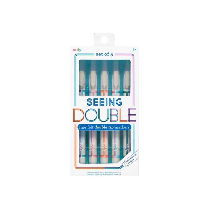 Seeing Double: Fine Felt Double Tip Markers