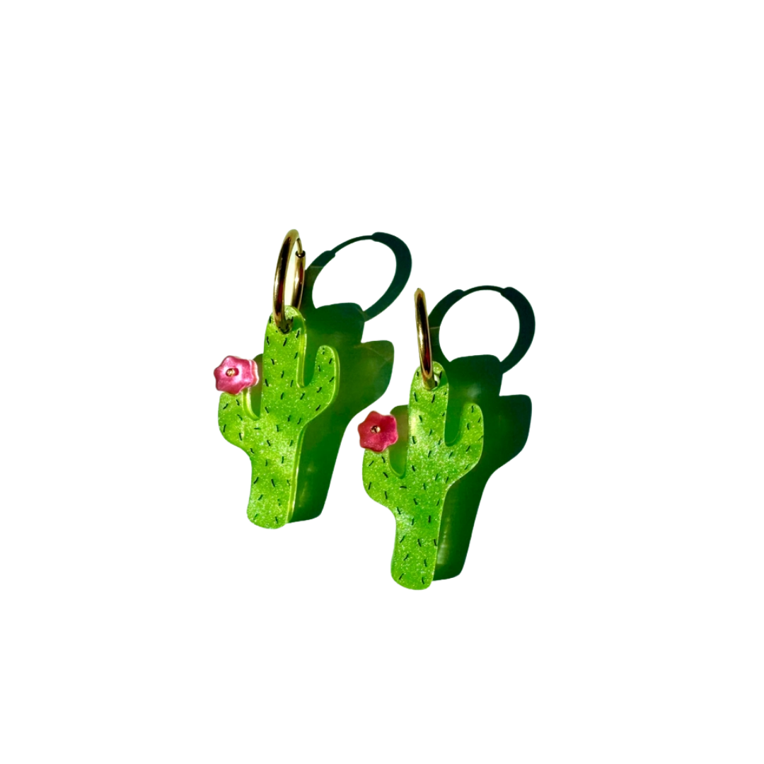 Cactus Earrings