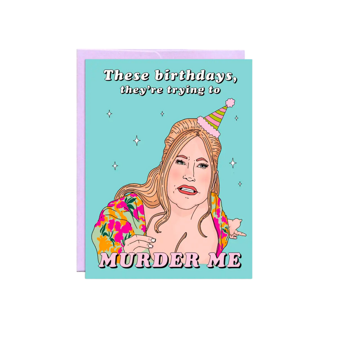 Murder Me | Birthday Card
