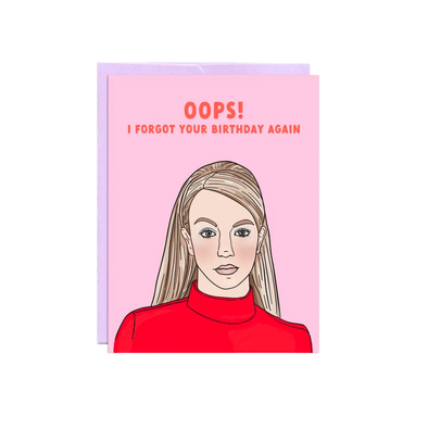 Oops! Birthday | Birthday Card