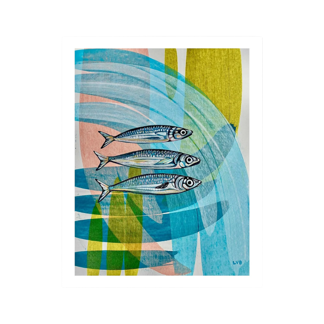 Sardine Shimmer Print