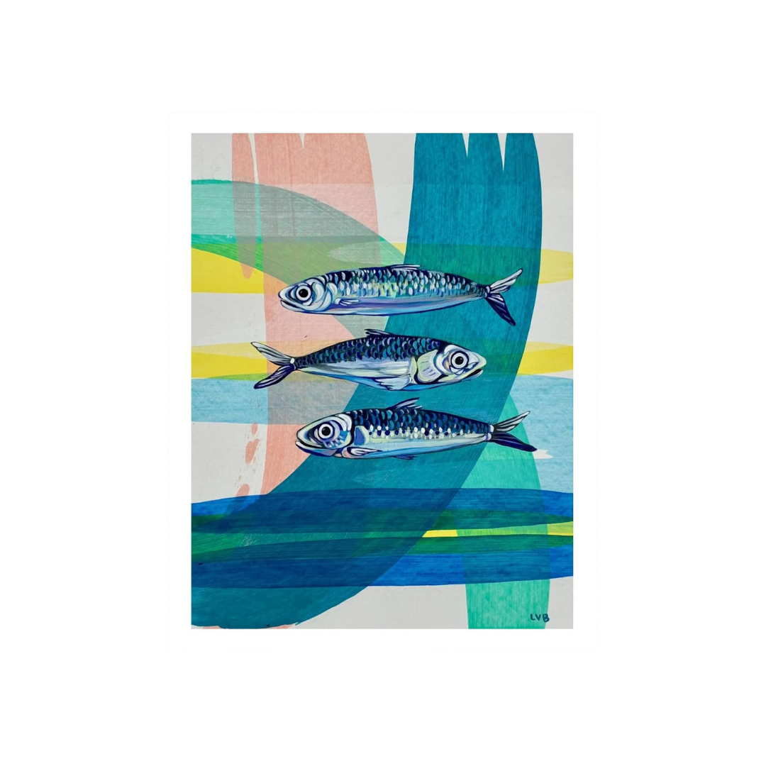 Three Sardines Print