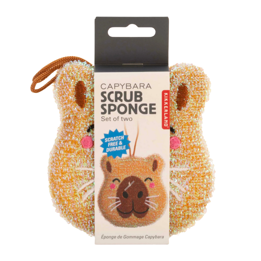 Capybara Scrub Sponge (2ct)