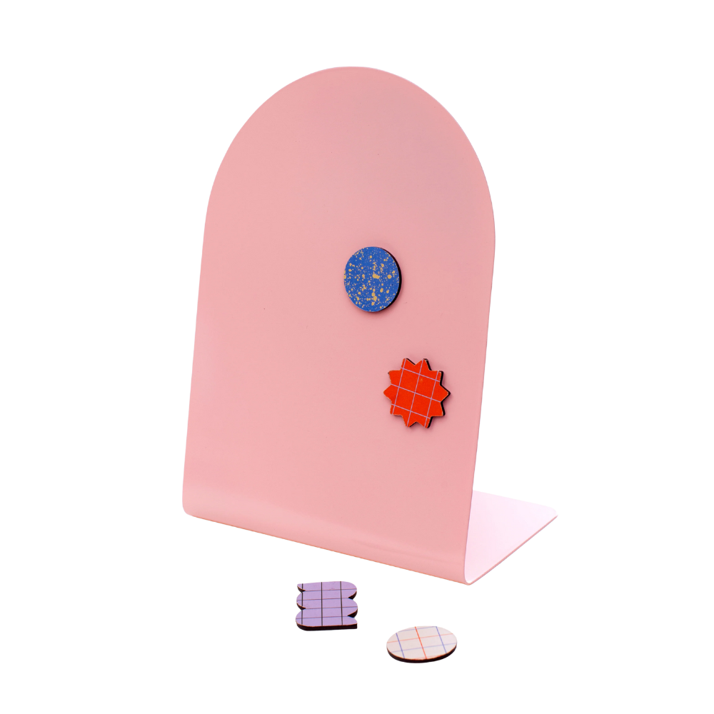 Inkerie Pink Magnetic Memo Board