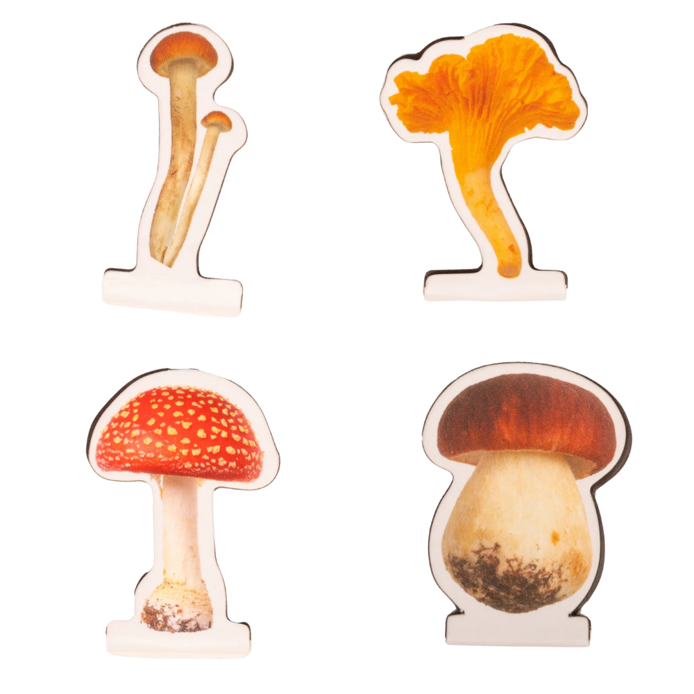 Mushroom Magnetic Bookmarks