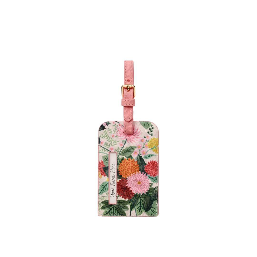 Dahlia Luggage Tag