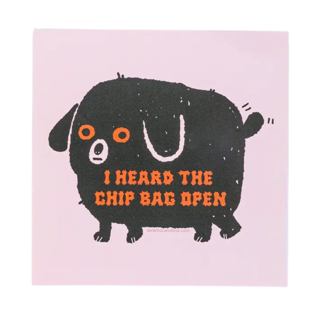 Chip Bag Print 8" x 8"