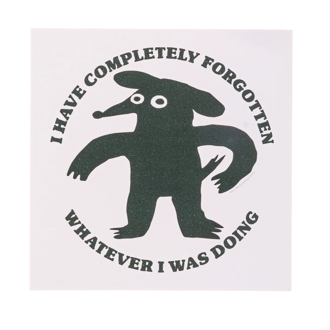 Completely Forgotten Print 8" x 8"