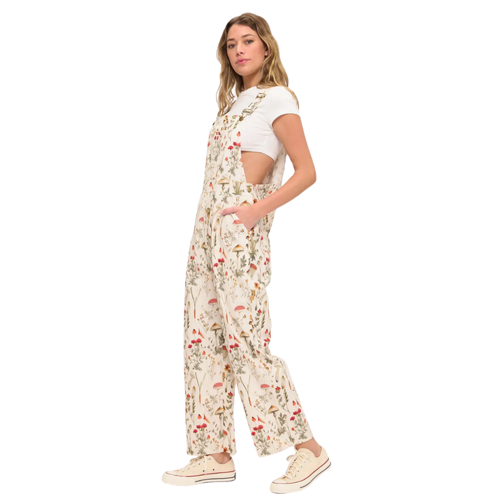 Mushroom Meadows Overalls
