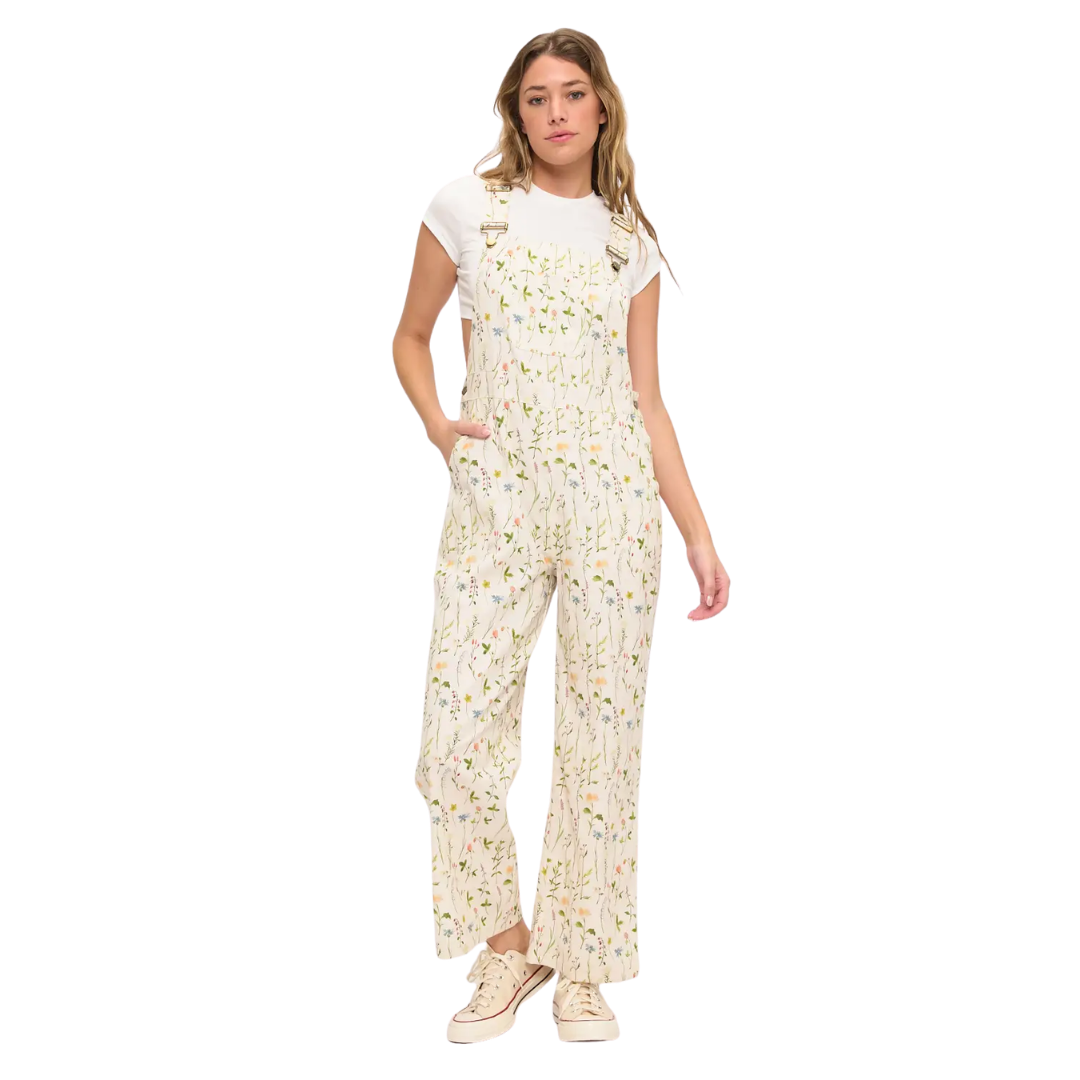 Spring Wildflowers Overalls