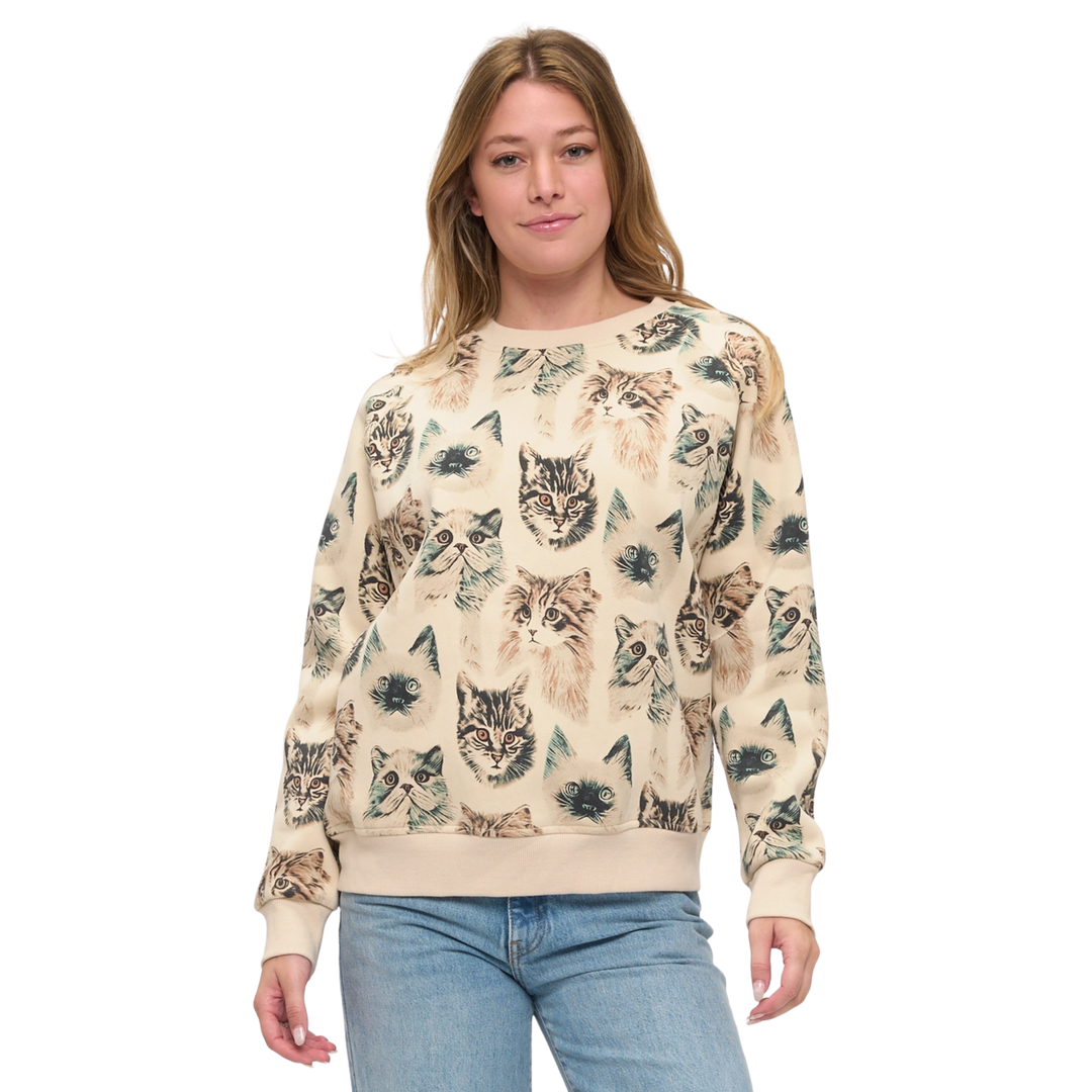 All Over Persian Print Sweatshirt