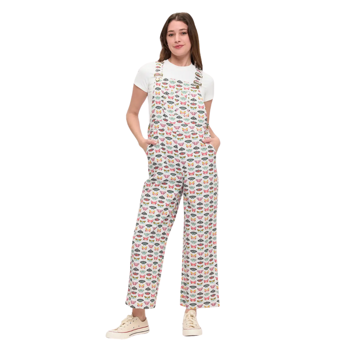 Colorful Butterfly Overalls