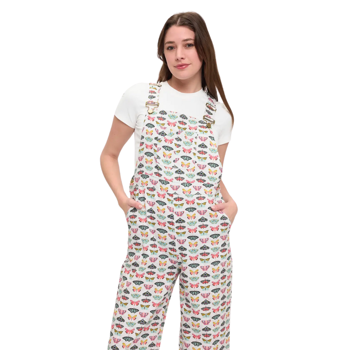 Colorful Butterfly Overalls