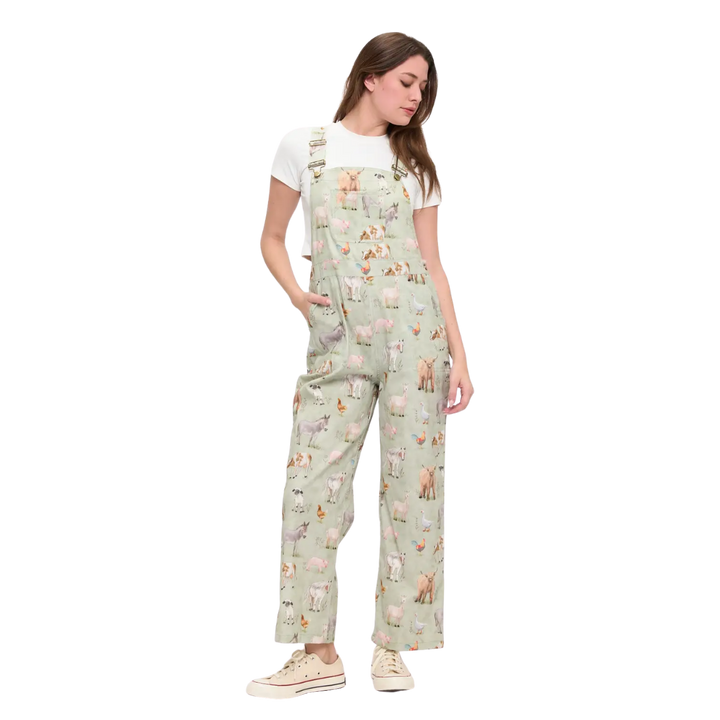 Farm Animals Overalls