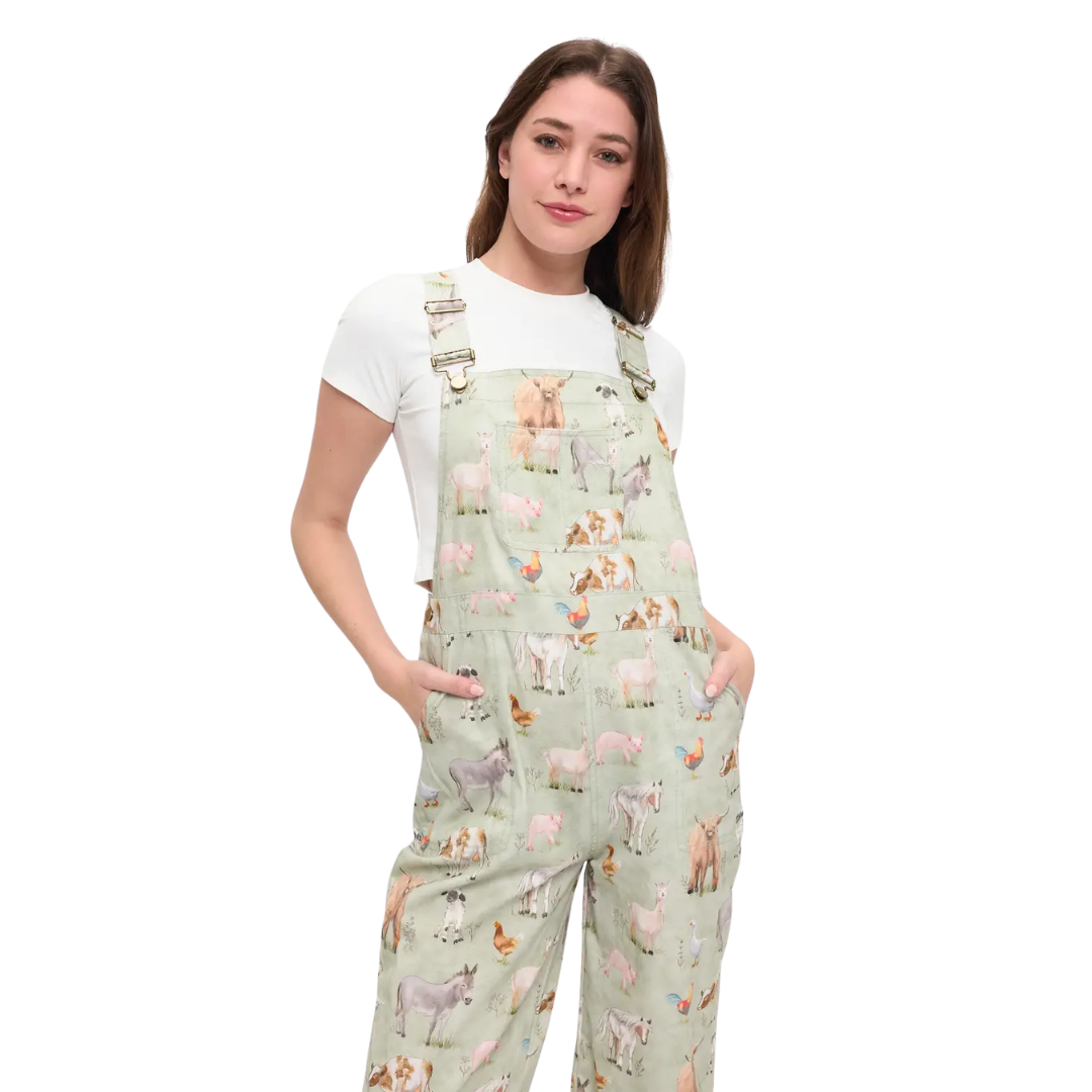 Farm Animals Overalls