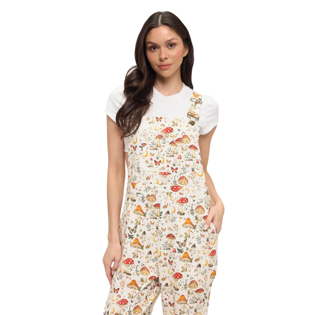 Lunar Mushroom Overalls