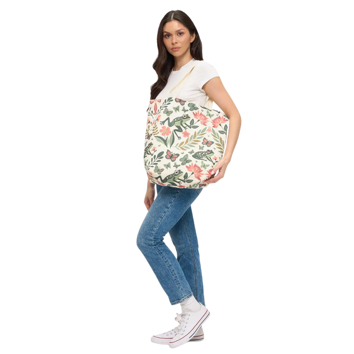 Whimsy Botanical Rainforest Tote Bag