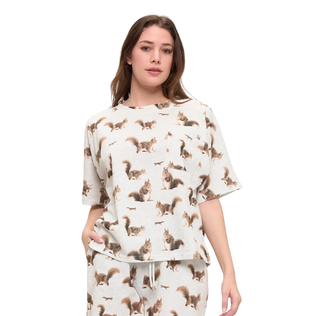 Squirrel Relaxed Fit T-Shirt