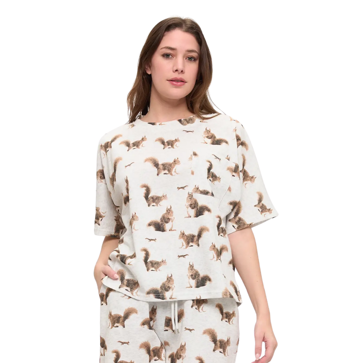 Squirrel Relaxed Fit T-Shirt