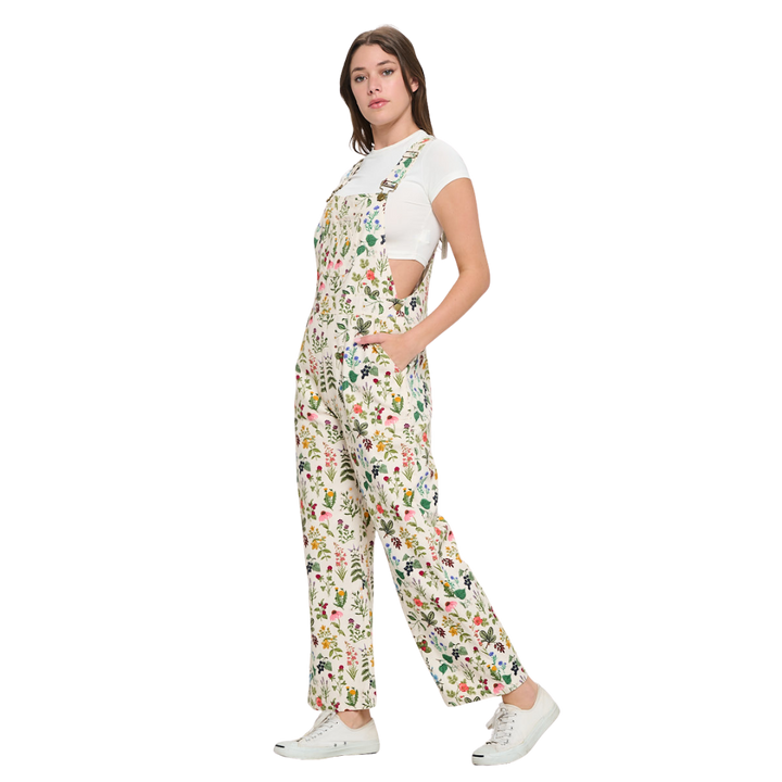 Floral Garden Overalls