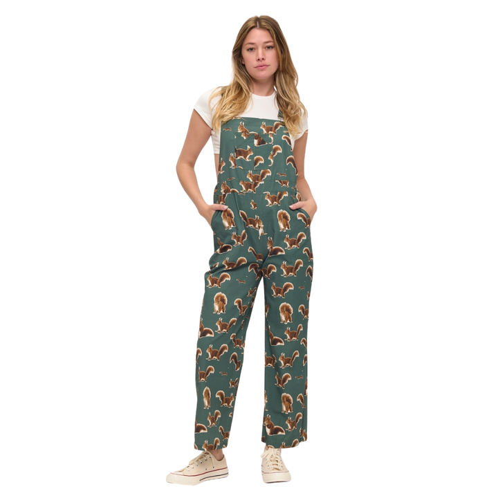 Squirrel Overalls