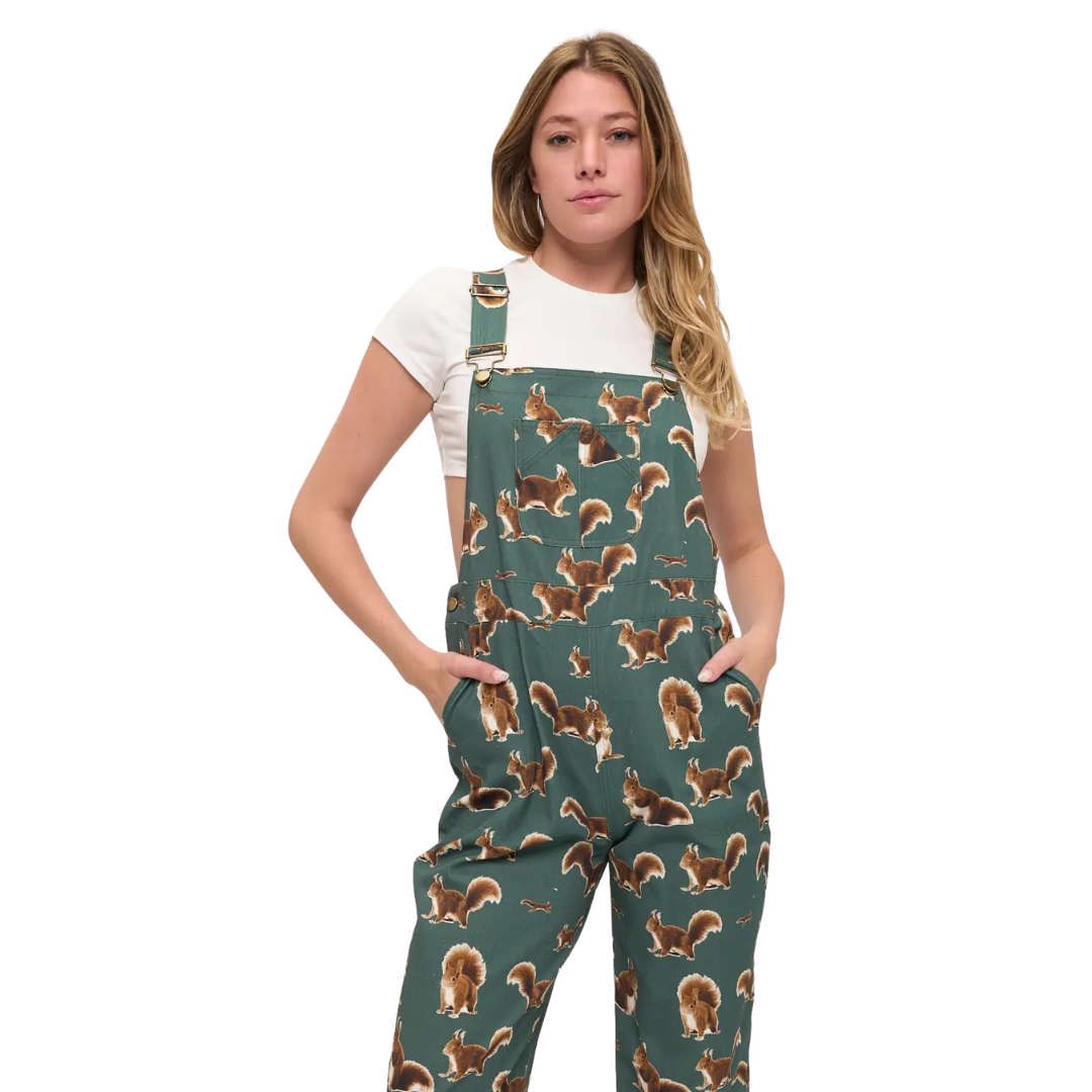 Squirrel Overalls